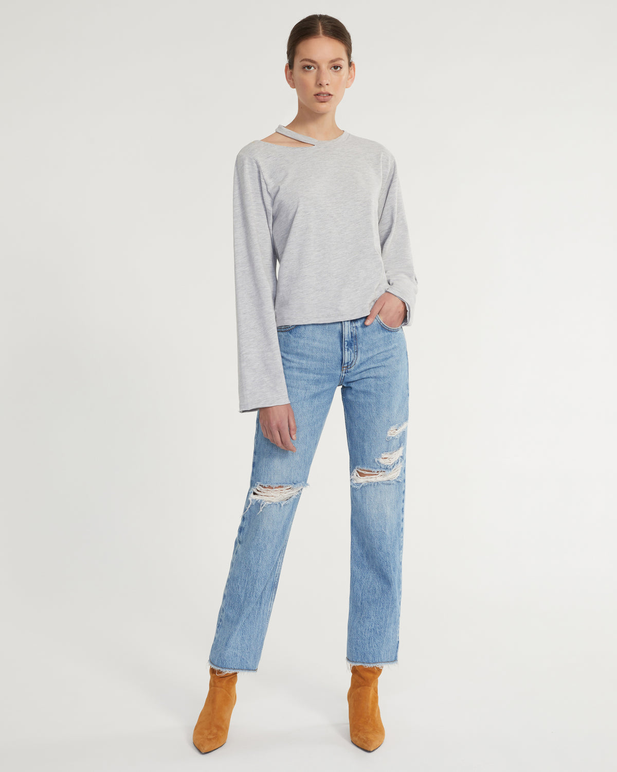 Cut Out Long Sleeve | Sample Sale | MARISSA WEBB