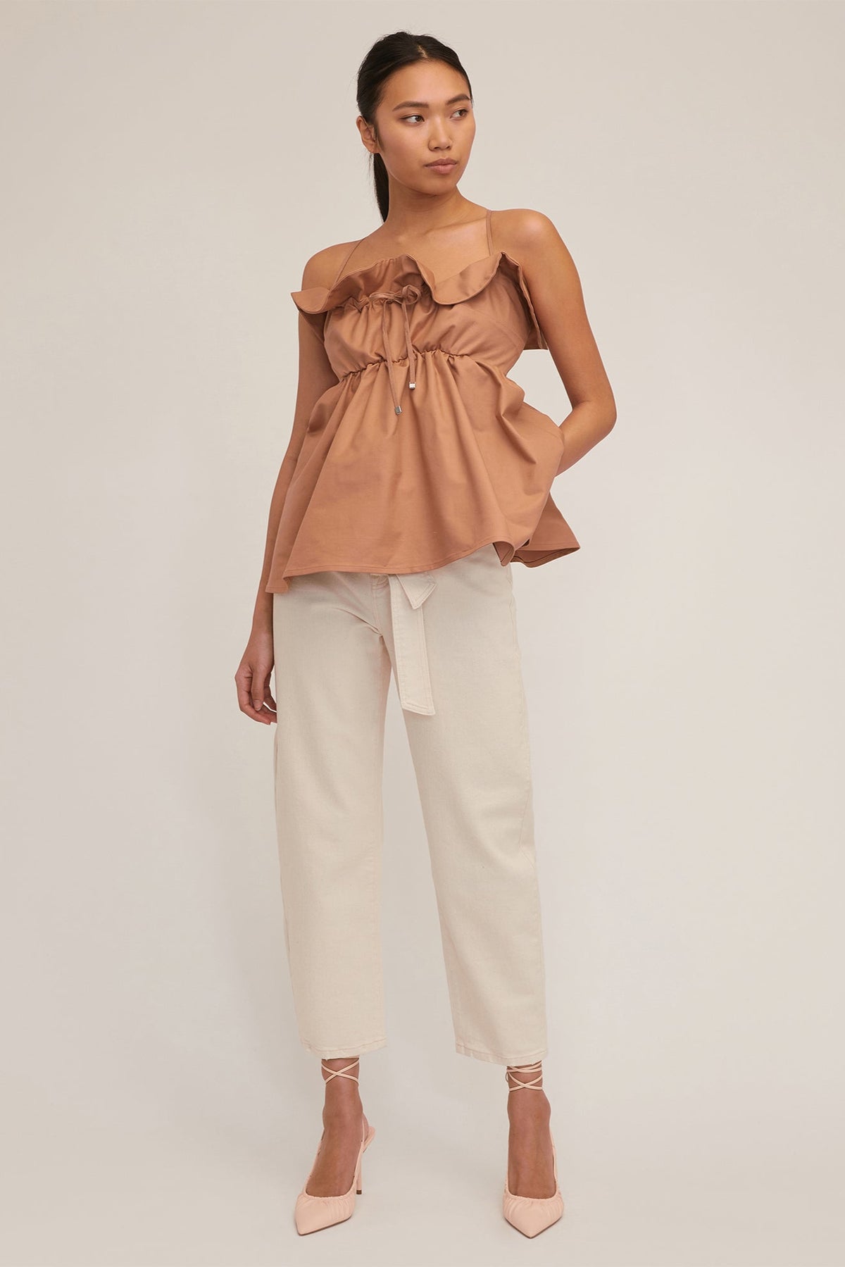 Jayce Laced Empire Top | MARISSA WEBB