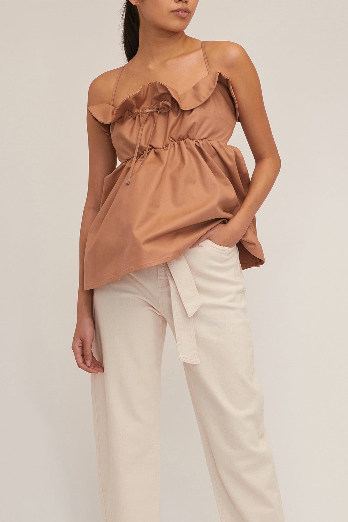 Jayce Laced Empire Top | MARISSA WEBB