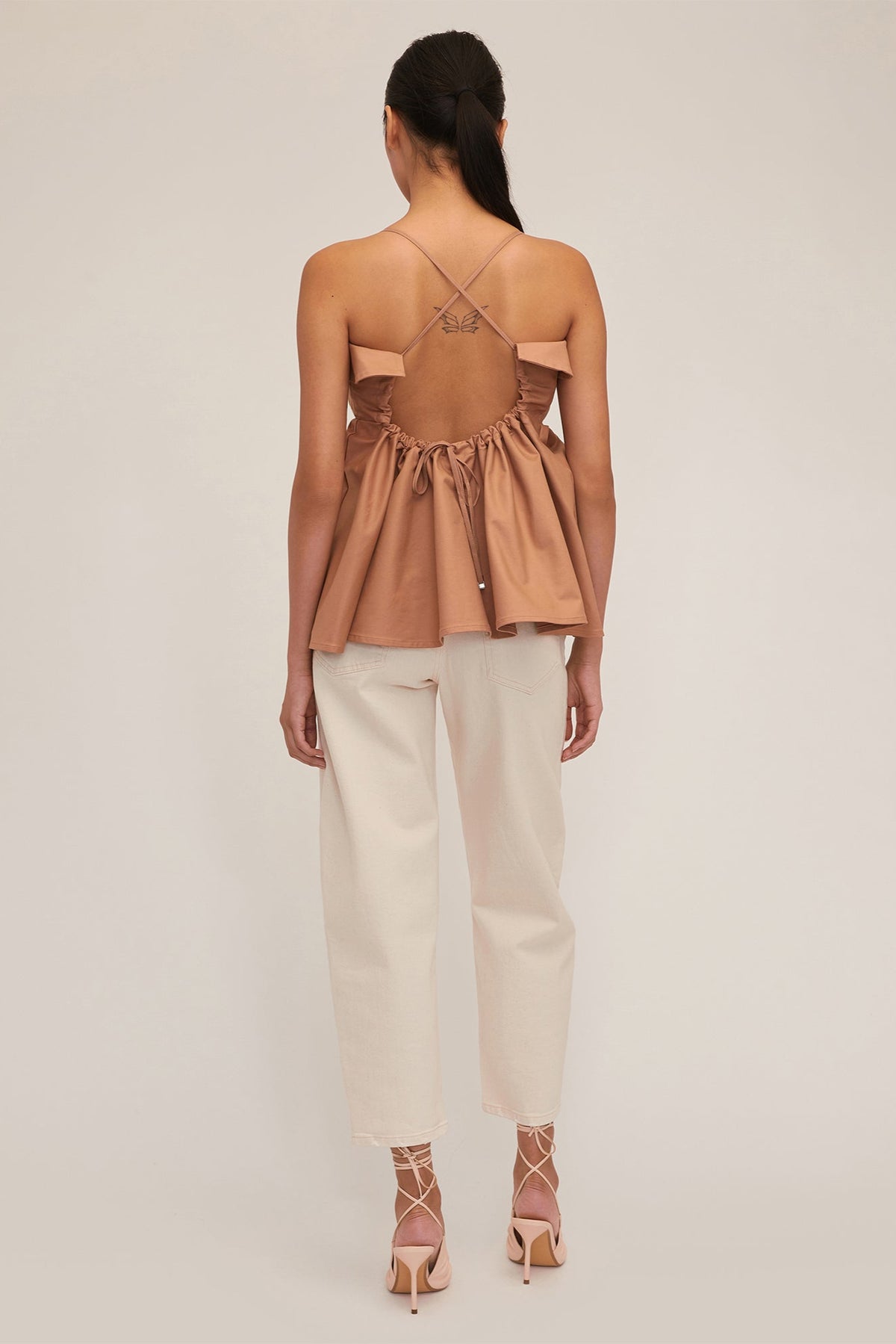 Jayce Laced Empire Top | MARISSA WEBB