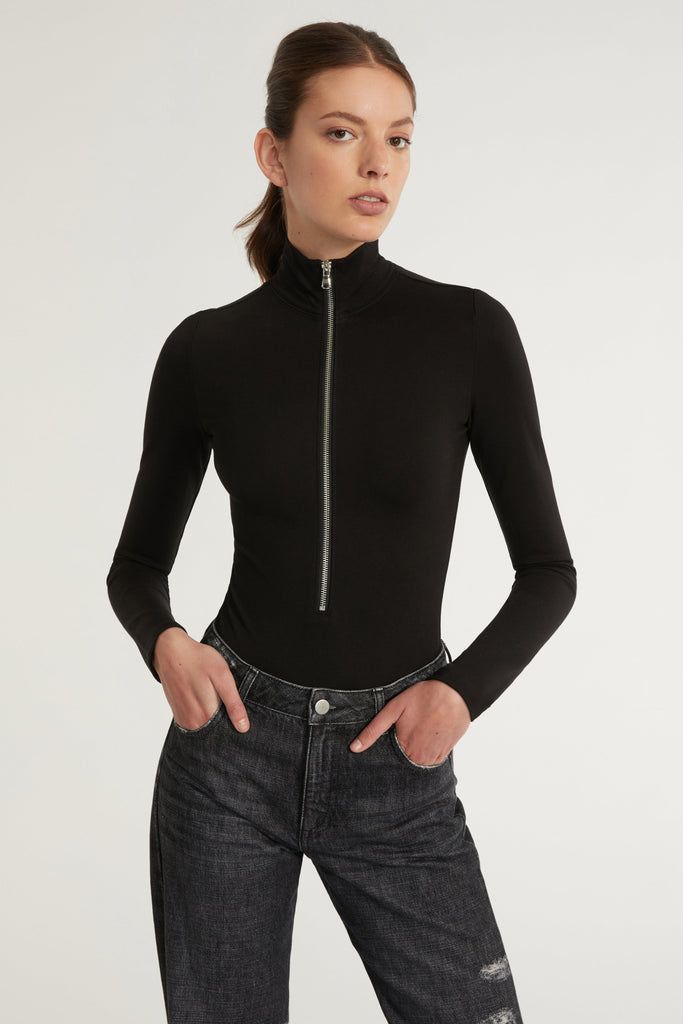 Zip Front Bodysuit